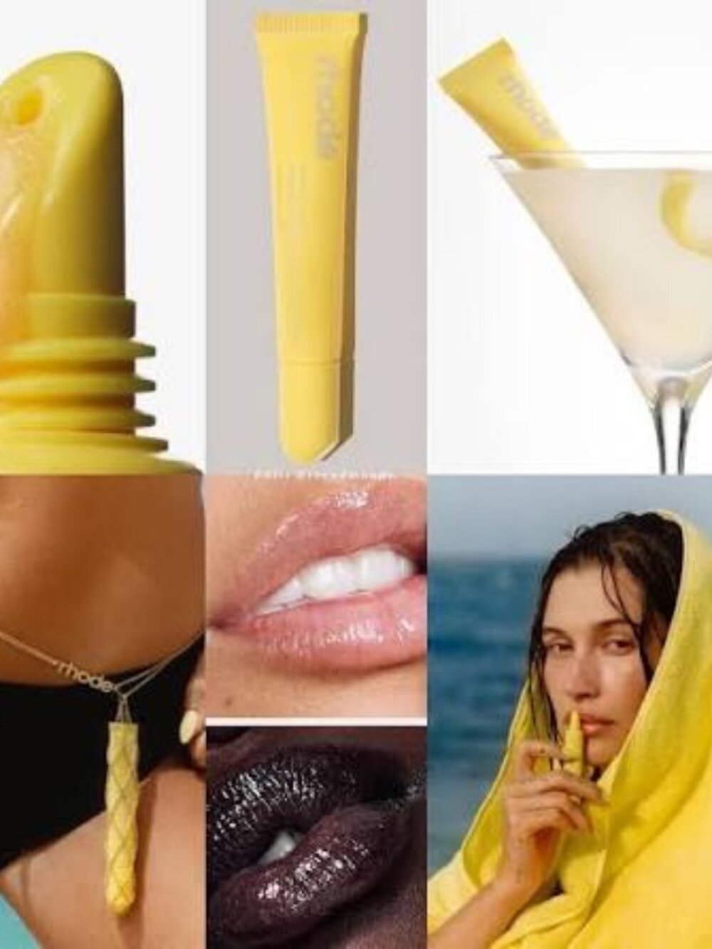Rhode Skin Peptide Lip Tint in Lemontini Limited Edition NEW